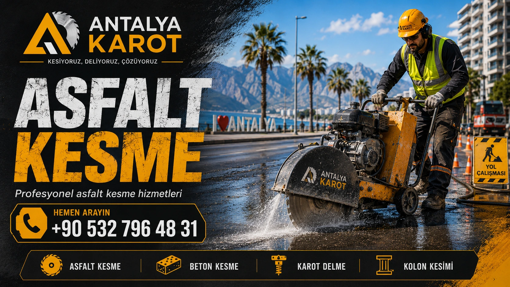 Antalya Asfalt Kesme
